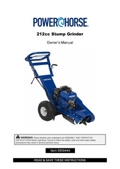 Powerhorse 212cc Owner's Manual