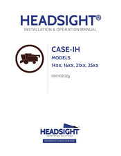 Headsight CASE-IH 14 Series Installation & Operation Manual