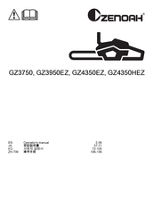 Zenoah GZ4350EZ Operator's Manual