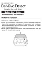 DeNova Detect DD623NCV Quick Start Manual