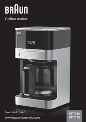 Braun KF7120BK Manual