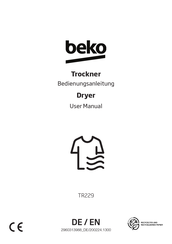 Beko TR229 User Manual