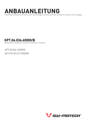 SW-Motech GPT.06.036.16000/B Mounting Instructions