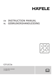 Häfele CIT12C3a Instruction Manual