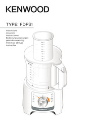 Kenwood FDP31.360GY Instructions Manual