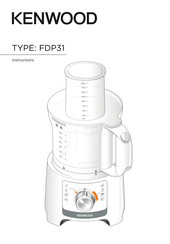 Kenwood FDP31.270WH Instructions Manual