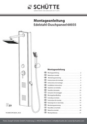 SCHÜTTE 60035 Installation Instructions Manual