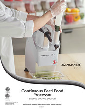 Avamix 177CFP5D Instructions Manual