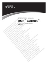 Boston Scientific ZOOM LATITUDE 3120 Operator's Manual