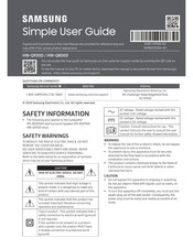 Samsung HW-Q930D Simple User Manual