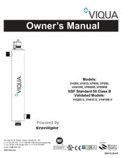 Sterilight Viqua VP600 Owner's Manual