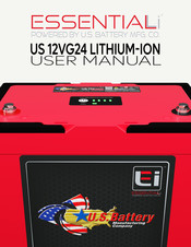 US BATTERY ESSENTIAL Li US 12V G24 User Manual