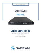 Safran SecureSync 2400 Getting Started Manual