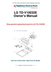 LG TD-V10032E Service Manual