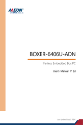 Asus AAEON BOXER-6406U-ADN User Manual