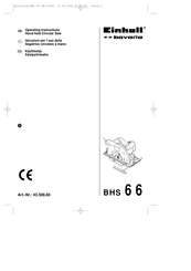 EINHELL Bavaria 43.308.60 Operating Instructions Manual