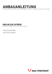 SW-Motech HDG.00.220.84700/B Mounting Instructions