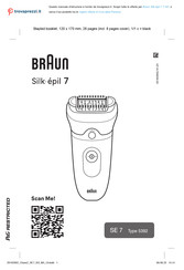 Braun Silk-epil 7 SE 7 Manual