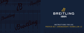 Breitling RB2120211G1P1 Instructions For Use Manual