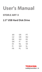 Toshiba STOR.E ART 3 User Manual