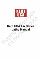 KENT USA LA34120 Manual