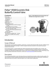 Emerson Fisher 8560 Instruction Manual