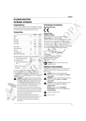 DeWalt DCW600N-XJ Manual