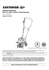 EarthWise TC722011 Owner's Manual