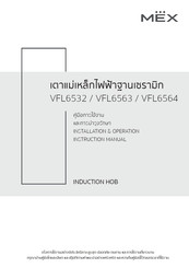 Mex VFL6563 Installation/Operation Instruction Manual
