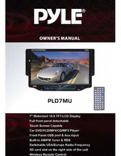 Pyle PLD7MU Owner's Manual