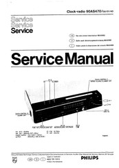 Philips 90AS470/00 Service Manual