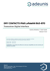 Adeunis RF ARF8170BCA User Manual