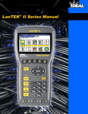 IDEAL INDUSTRIES LanTEK II-350 Instruction Manual