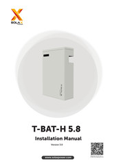 SolaX Power T-BAT H 11.5 V2 Installation Manual