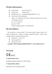 Biolight Meditech S10 Manual