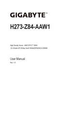 Gigabyte H273-Z84-AAW1 User Manual