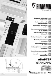 Fiamma 98655Z013 Installation Instructions Manual