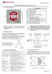 Circutor computer MAX 12 Manual