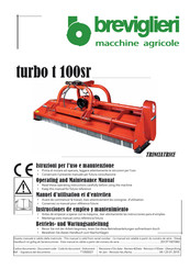 breviglieri turbo t 100sr Operating And Maintenance Manual