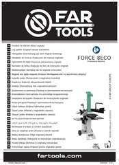 Far Tools FORCE 8ECO Original Manual Translation