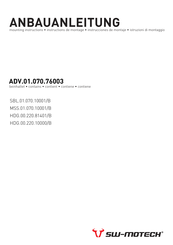 SW-Motech ADV.01.070.76003 Mounting Instructions