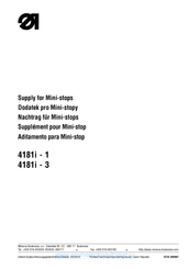 Minerva Boskovice 4181i-1 Manual