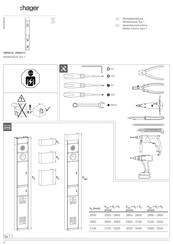 hager VMS01C Assembly Instructions Manual