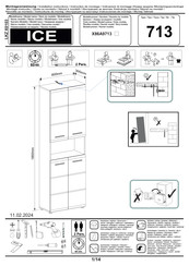 Trendteam ICE 713 Installation Instructions Manual