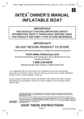 Intex 68367EP Owner's Manual