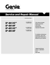 Terex Genie S-85 XC Series Service And Repair Manual