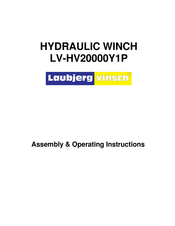 Laubjerg vinsch LV-HV20000Y1P Assembly & Operating Instructions
