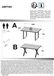 Forte ABPT401 Assembling Instruction