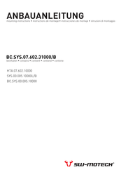 SW-Motech BC.SYS.07.602.31000/B Mounting Instructions