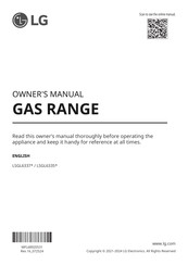 LG LSGL6335F.BRSELGA Owner's Manual